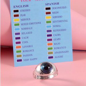 Mood Ring fun retro adjustable gift cute‎ jewelry retro seventies